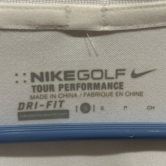 Men’s Small white Nike Golf shirt - Picture 2 of 3